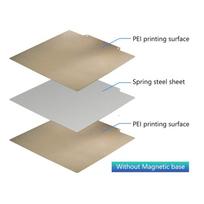 235x235mm Build Plate For Creality Ender 3 Heat Bed Ender3 V2 /Neo Ender 5 /Pro H1H PEY PEO PET PEI Magnetic Spring Steel Sheet 235x235mm
