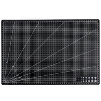 A3 PVC Cutting Mat Single Side for Patchwork Sewing Workbench DIY Knife Engraving Leather Cutting Board - Patchwork Cut Pad (Yellow,A5) geltona