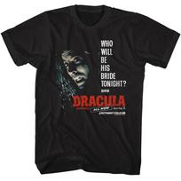 Hammer Horror Movie Dracula Who Will Be His Bride Tonight Men T Shirt XXXXL