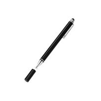 FONKEN 2 in 1 Stylus pen Universal Clip Capacitive Pencil Touch Screen Piešimo rašiklis, skirtas Android iPad iPhone Table juoda