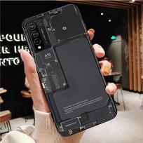 Baterijos telefono dėklas Huawei Honor X9 X8 X7 X6 70 50 60 Pro 10X 20 Lite 20 Pro 8X 9X 9A 9S 10i Pagrindinė plokštė Grandinė Funda Honor X8