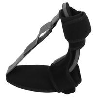 Night Splint Foot Brace Foot Drop Support Corrector for Heel Spur Arch Ankle Pain for Men Women S S black