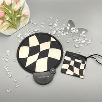 Nešiojamas rankinis sulankstomas vėduoklis su laikymo maišeliu, kompaktiškas ir nešiojamas, tinkamas vasaros lauko veiklai