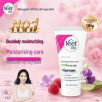 Veet drėkinamasis depiliacinis kremas sausai odai