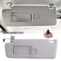 Sun Visor Panel with Mirror Front Left for MK7 For Passat B8 OEM 5GG857551 Replacement Fits MK7 E T Cross T Roc