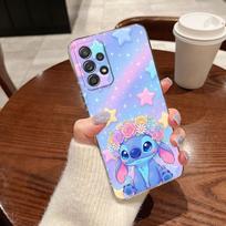 Stitch Disney Skaidrus dėklas Samsung Galaxy A57 A37 A56 A36 Dėklams A55 A54 A35 A26 A07 A17 A16 A06 A34 A15 Minkštas smūgiams atsparus dangtelis Galaxy A72