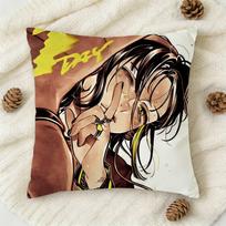 Mitsuki Koga Aya tgswiiwagaa Doublesided Printed Square Decorative Cushion Cover for Sofa Living Room Home Decor 30x30 cm