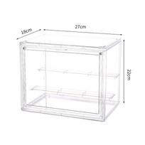 Acrylic Blind Box Display Case for Figures and Dolls white