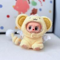 For 17 cm labubu v1/v2/v3 For Ropa Labubu Doll Clothing Little Animal Cape Series cape Accessories no doll