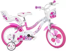 Vaikiškas dviratukas miesto Dino Bikes Flappy,  14"