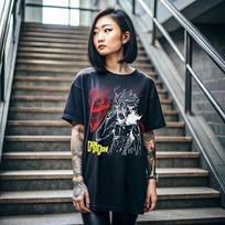 Anime Dandadan Japanaise Anime Unisexga Black TShirt S