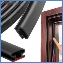 1pc 6m Door Seal Strip Anti Wind Dust Proof For Security Doors Home Improvement Hardware Accessories Easy Installation juoda