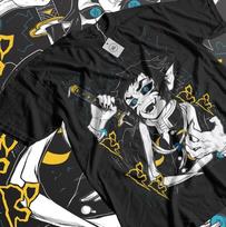 Anime Kaigaku Kimetsu No Yaiba Black TShirt S
