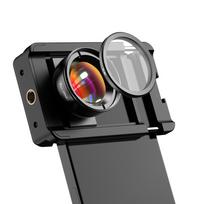 New Upgrated 4k HD 100mm macro lens With CPL filter Universal Clamp Micro Lenses for iPhone Samsung and all smartphones black