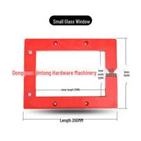 ABS Plastic Manual Box-Type Sandblasting Machine with Glass Observation Window & Mirror Frame