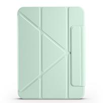 For iPad 12th 2026 Stand Case Air Mini Pro 11 12.9 13 Cases 4 5 6 7 8 9 10th 11th Gen 2025 10.2 10.9 Clear Acrylic Cover Mini 6th 7th šviesiai žalios spalvos