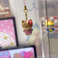 Ilgakojė Hello Kitty telefono grandinėlė Hello Kitty pakabukas raktų pakabukas papuošalas mergaitei moteriai dovanų maišelio dekoracija