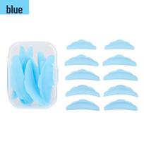 Sunflower Edge Silicone Eyelash Perm Pads - 5 Pairs, Lash Extension Tool mėlyna
