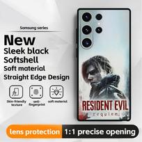 Resident Evil 9 Phone Case For Samsung Galaxy S26 S25 S24 S23 S22 S21 Plus Ultra Note20 Soft Black Galaxy S24+
