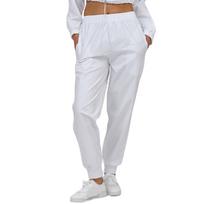Women's Fashion Pants: High-Waisted Straight-Leg Pants L gray