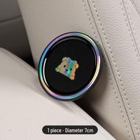 Fits Leapmotor A05/A10/B10/C16/C01/C11/D19/D99: Silicone Cup Holder with 7-Color Interior Light