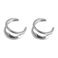 1 Pair Ear Cuffs Earrings for Women, Adjustable Non Piercing Clip Earrings, Cartilage Helix Ear Jewelry sidabras
