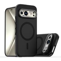 Applicable to Google Pixel9Pro Xuncai mobile phone case electroplated transparent Pixel9 magnetic suction bracket anti-drop protective cover Pixel9ProXL juoda