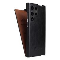 New Luxury Ultrathin Solid Color Leather Flip Phone Case For Samsung S25 Ultra Plus S23 S22 S24 Ultra Plus Shockproof Back Cover For SamsungS24 juoda