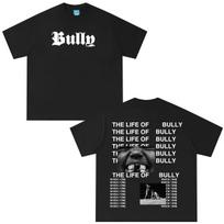Reperio Kanye West T-shirt su 2026 m. turo spaudiniu Vyrams ir Moterims Mados Drabužiai T-shirt Trumpomis Rankovėmis Medvilninė Hip Hop Gatvės Stiliaus Negabaritinė T-shirt 4XL