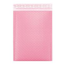 10Pcs New Pearl film Bubble Mailers PE Self Seal Padded Envelopes Macaroon Color Self Seal Packaging rožinė