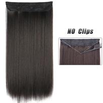 MERISIHAIR sintetinis be spaustukų nematomų plaukų priauginimas tiesūs natūralūs juodi blondinai rudi vienos dalies plaukai 80 cm priauginami plaukai 40 cm