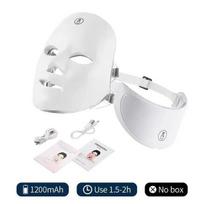 7 spalvų LED veido kaukė su kaklu, raudonos šviesos terapinė kaukė, skirta odai stangrinti, pakelianti, stabdanti senėjimą Bio-Light Beauty Whitening Home