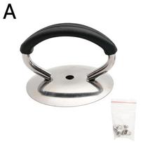 Stainless Steel Pan Cover Holding Handle Universal Lib Cover Lifting Handle Heat-Resistant Cooking Pot Pan Lid Knob Replacement