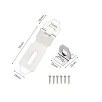 Baby Busy Board Accessories Montessori DIY Wooden Door Lock Latch Educational Toys Learning Basic Motor Skills Busy Board Parts