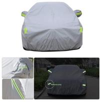 Lightweight Breathable PEVA Rain Proof Anti Dust UV Resistant Thicken Four Seasons Universal Automobile Protective Cover pilka