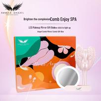 Tangle Angel LED Folding Mirror Comb Set