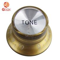 Aluminum Electric Guitar Volume/Tone Knob Potentiometer Cap gray