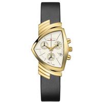 Hamilton Ventura serijos kvarcinis laikrodis, atsparus vandeniui iki 50M, unisex laikrodžiai, sidabrinis H24422751 Silver Dial