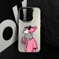 Pink Panther for iphone16 mobile phone case Apple 15pro animation 14 foreign trade 13promax personality 12/xs Apple 7/8/se2