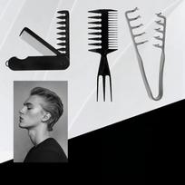 3PCS Wide Tooth Hair Comb Set Texture Combs for Thick Curly Hair  Free Salon Styling one size