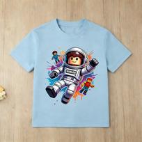 Roblox Gamer Boy Print Kids TShirt Boys Girls Breathable Cotton Short Sleeve Summer Tops for Casual Daily Wear 100