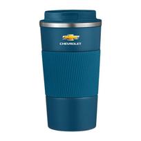 YSM5 Nerūdijančio plieno kavos termoso buteliukas Šiluminė puodelis Automobilio priedai Chevrolet Colorado Cruze Spark Tracker Malibu Trax Camaro mėlyna
