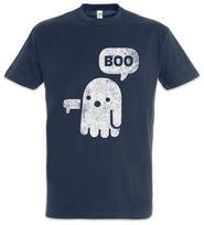 Boo II T-Shirt Fun Ghost Spirit Nerd Geek Halloween- XXXXL