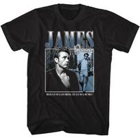 James Dean 1950 Movie Icon Dream As If You'll Live Forever Men T Shirt XXXL
