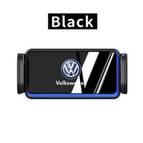Automobilinis GPS navigacijos telefono laikiklis Automobilio interjero dekoracija Volkswagen VW Golf Polo Passat Tiguan Rline GTI Automobilio aksesuarai juoda