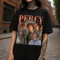 Percy Jackson Printed Womens Tshirt SpringSummer Fashion Trend Pure Cotton Top Neutral Short Sleeve Tshirt S