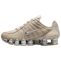 Nike Shox TL Series Cushioning Support Casual Shoes Women's Light Khaki Silver IH2559-200 35.5