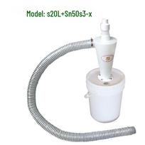 SN Brand Cyclone Dust Collector Assembly S20L+SN50 - Universal Fit Screw-on Bin