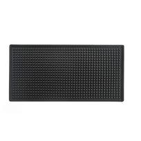 Non Slip Rubber Bar Mat Heat Resistant Dish Drying Mat Countertop Cup Mat for Bartending Cafe Mats Home Kitchen Supplies (as the picture,Universal sizing)