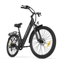 Touroll J1 Pro 2026 Juodas ES kištukas Žemas rėmas 27,5 colio 36V15,6Ah 250W Elektrinis dviratis